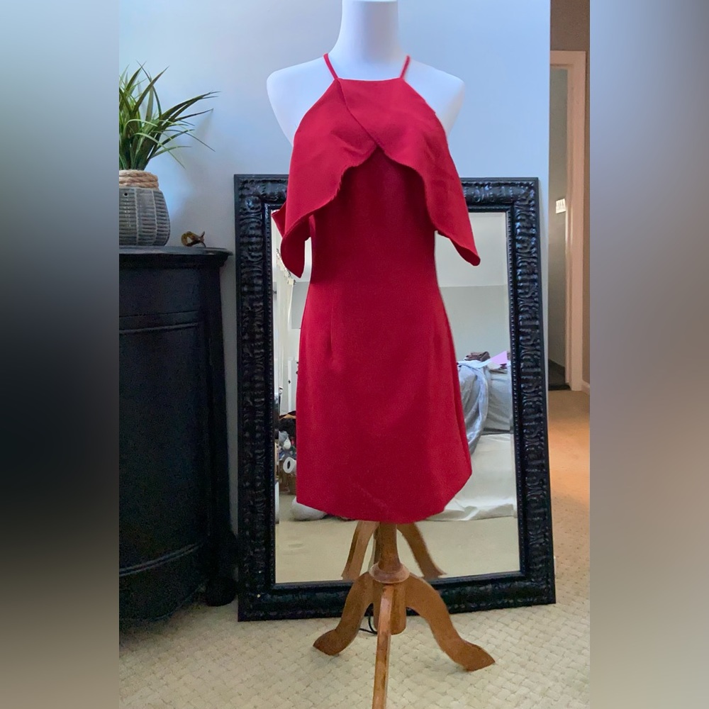 Red dress